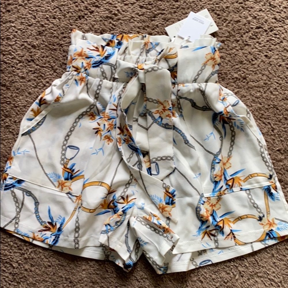 cute paper bag shorts